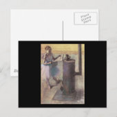 Edgar Degas Dancer Resting Briefkaart (Voorkant / Achterkant)