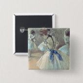 Edgar Degas | Dancer Vierkante Button 5,1 Cm (Voorkant /achterkant)