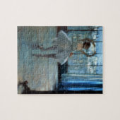 Edgar Degas | Dancer voor een raam Legpuzzel (Horizontaal)