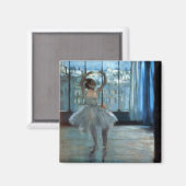 Edgar Degas | Dancer voor een raam Magneet (Voorkant / Achterkant)