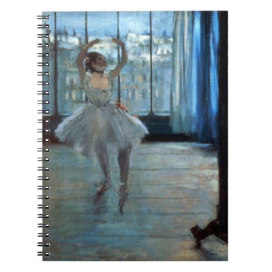 Edgar Degas | Dancer voor een raam Notitieboek (Voorkant)