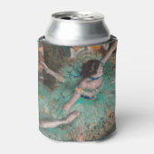 Edgar Degas - Dancer zwaaien/danser in groen Blikjeskoeler (Blikje Voorkant)