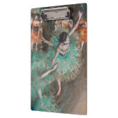 Edgar Degas - Dancer zwaaien/danser in groen Klembord (Links)