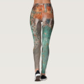 Edgar Degas - Dancer zwaaien/danser in groen Leggings (Achterkant)