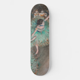 Edgar Degas - Dancer zwaaien/danser in groen Persoonlijk Skateboard