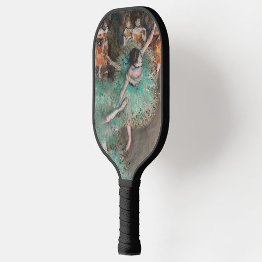 Edgar Degas - Dancer zwaaien/danser in groen Pickleball Paddle (Links)