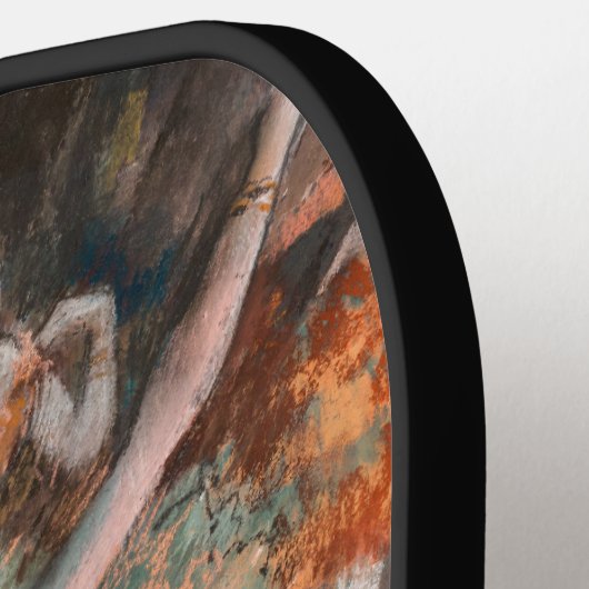 Edgar Degas - Dancer zwaaien/danser in groen Pickleball Paddle (Links Detail)