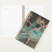 Edgar Degas - Dancer zwaaien/danser in groen Planner (Display)