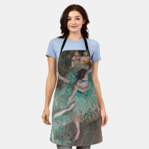 Edgar Degas - Dancer zwaaien/danser in groen