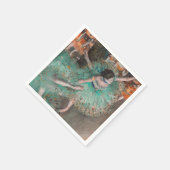 Edgar Degas - Dancer zwaaien/danser in groen Servet (Hoek)