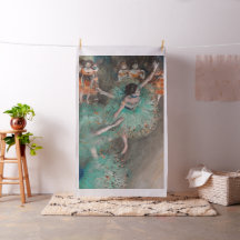 Edgar Degas - Dancer zwaaien/danser in groen
