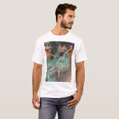 Edgar Degas - Dancer zwaaien/danser in groen T-shirt (Voorkant volledig)