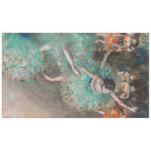 Edgar Degas - Dancer zwaaien/danser in groen Tafelkleed (Voorkant (Horizontaal))