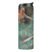 Edgar Degas - Dancer zwaaien/danser in groen Thermosbeker (Gedraaid links)