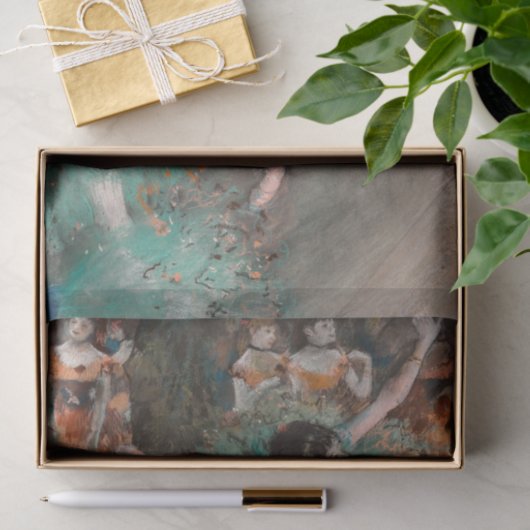 Edgar Degas - Dancer zwaaien/danser in groen Tissuepapier (Geschenk)
