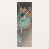 Edgar Degas - Dancer zwaaien/danser in groen Yogamat (Voorkant)