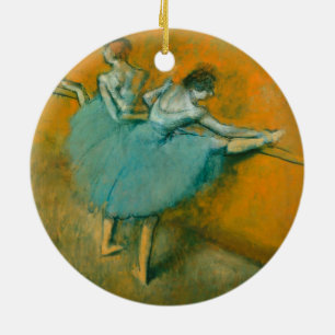 Edgar Degas Dancers at the Bar schilderij kunstwer Keramisch Ornament