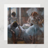 Edgar Degas - Dancers Bedankkaart (Voorkant / Achterkant)