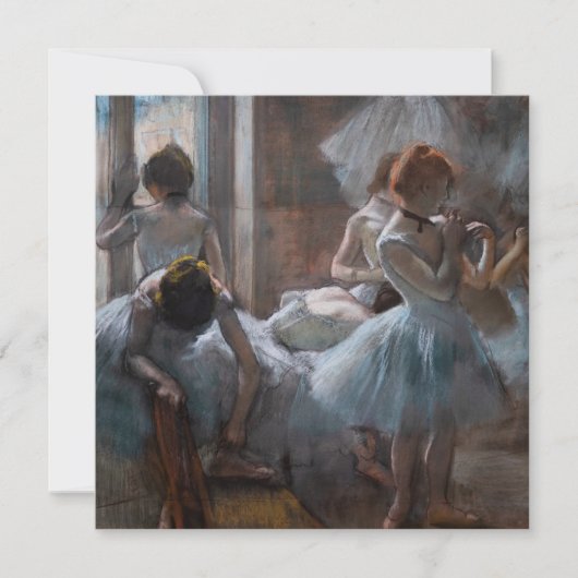 Edgar Degas - Dancers Bedankkaart (Voorkant)