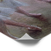 Edgar Degas | Dancers bij de repetitie 1875-1877 Poster (Hoek)