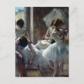 Edgar Degas Dancers Briefkaart (Voorkant)