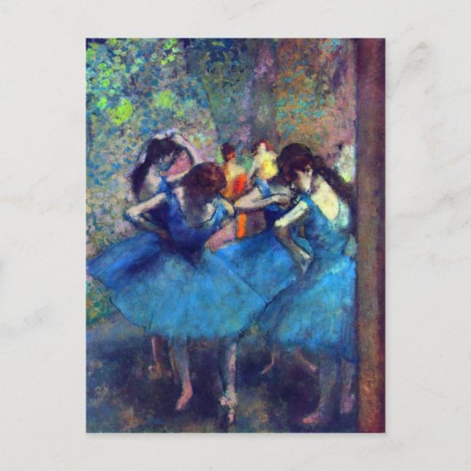 Edgar Degas - Dancers Briefkaart (Voorkant)