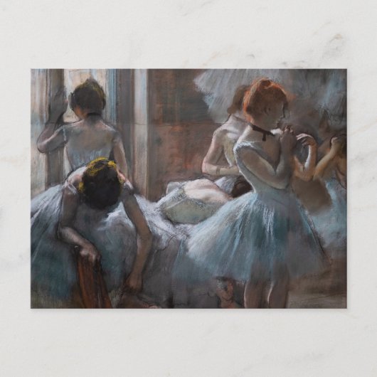 Edgar Degas - Dancers Briefkaart (Voorkant)