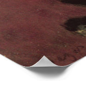 Edgar Degas Dancers die een trap beklimmen Poster (Hoek)