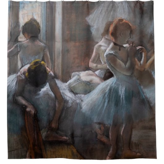 Edgar Degas - Dancers Douchegordijn (Voorkant)
