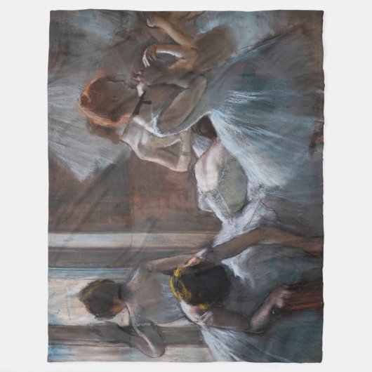 Edgar Degas - Dancers Fleece Deken (Voorkant)