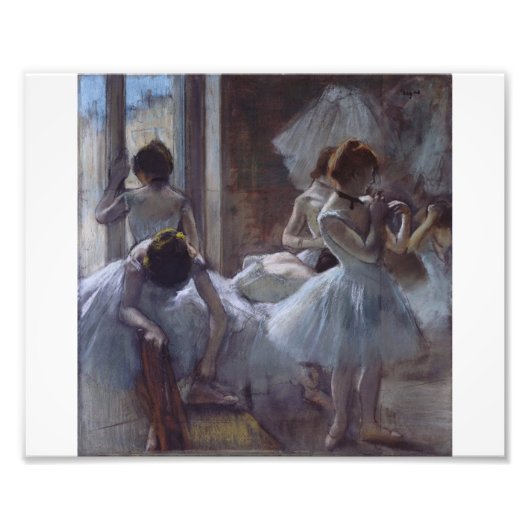 Edgar Degas - Dancers Foto Afdruk (Voorkant)