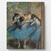 Edgar Degas | Dancers in blauw, 1890 Fotoplaat (Voorkant)