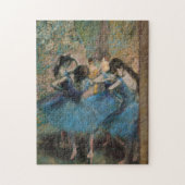 Edgar Degas | Dancers in blauw, 1890 Legpuzzel (Verticaal)