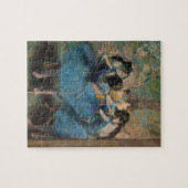 Edgar Degas | Dancers in blauw, 1890 Legpuzzel (Horizontaal)