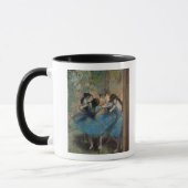 Edgar Degas | Dancers in blauw, 1890 Mok (Links)