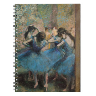 Edgar Degas   Dancers in blauw, 1890 Notitieboek