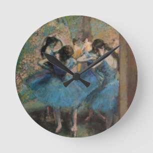 Edgar Degas   Dancers in blauw, 1890 Ronde Klok