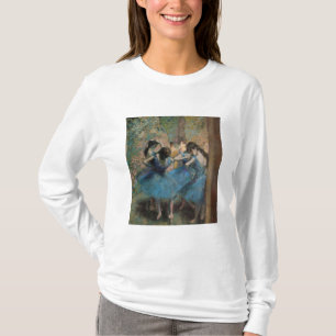 Edgar Degas Dancers in blauw, 1890 T-shirt