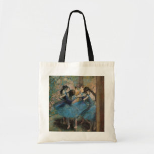 Edgar Degas Dancers in blauw, 1890 Tote Bag