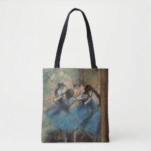 Edgar Degas Dancers in blauw, 1890 Tote Bag