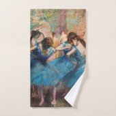 Edgar Degas - Dancers in blauw Bad Handdoek (Handdoek)