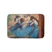 Edgar Degas - Dancers in blauw Badmat (Voorkant)
