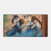 Edgar Degas - Dancers in blauw Bureaumat (Voorkant)