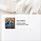 Edgar Degas - Dancers in blauw Etiket (Insitu)