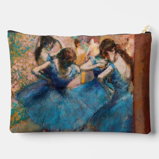 Edgar Degas - Dancers in blauw Etui (Achterkant)