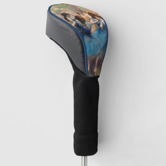 Edgar Degas - Dancers in blauw Golfheadcover (Schuin)