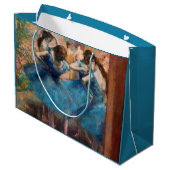 Edgar Degas - Dancers in blauw Groot Cadeauzakje (Achterkant Gekanteld)