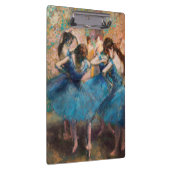 Edgar Degas - Dancers in blauw Klembord (Rechts)
