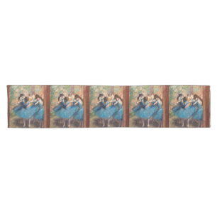 Edgar Degas - Dancers in blauw Korte Tafelloper
