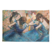 Edgar Degas - Dancers in blauw Kussensloop (Achterkant)